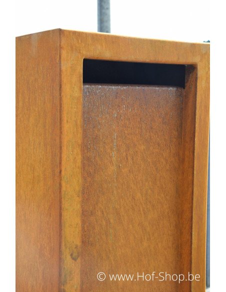 Litru - brievenbus cortenstaal