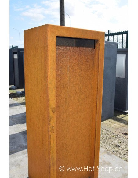 Litru - brievenbus cortenstaal