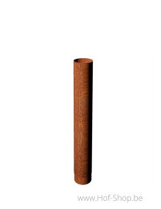 Smoke Flue 20,4 x 100 cm - acier corten