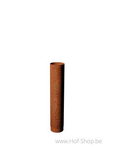 Smoke Flue 20,4 x 75 cm - acier corten