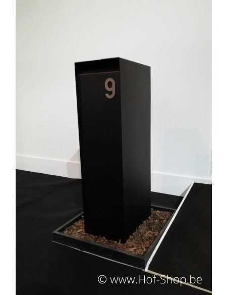 Nexus Medium RAL 9005 - pakketbus aluminium