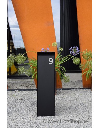 Nexus Medium RAL 9005 - pakketbus aluminium