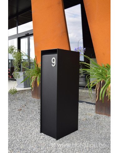 Nexus Medium RAL 9005 - pakketbus aluminium