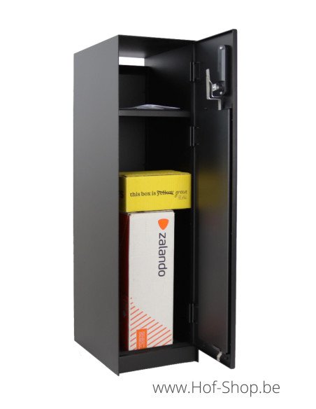 Nexus Medium RAL 9005 - pakketbus aluminium