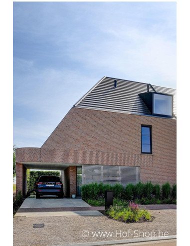 Modèle d'exposition Nexus Medium RAL 9005 - boîte à colis eSafe aluminium