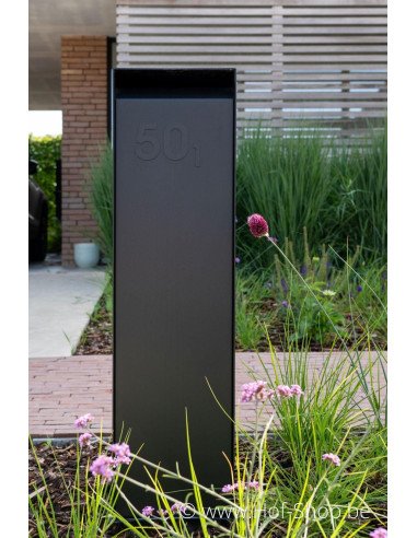 Nexus Medium RAL 9005 - eSafe pakketbus aluminium