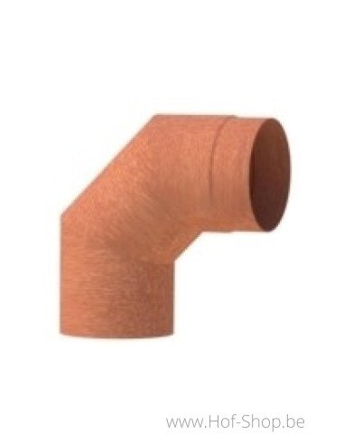 Curve 90° 15,4 cm - Cheminées en acier corten