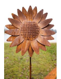 Tournesol sur tige - figurine en métal Ecorouille (MD14031 )