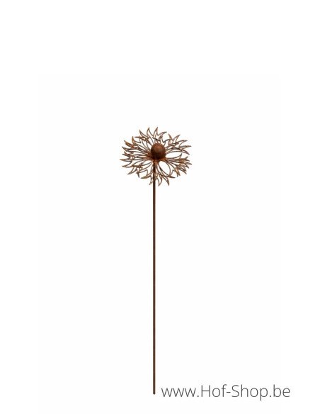 Korenbloem - metalen figuur in ecoroest (MD70146)