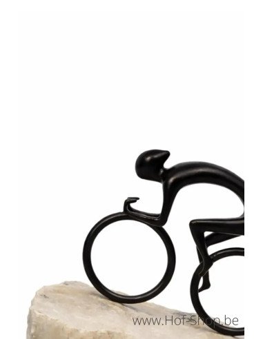 Pedal to the top - bronzen beeld (BS1561B)