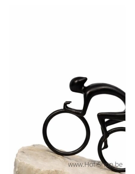 Pedal to the top - statue en bronze (BS1561B)