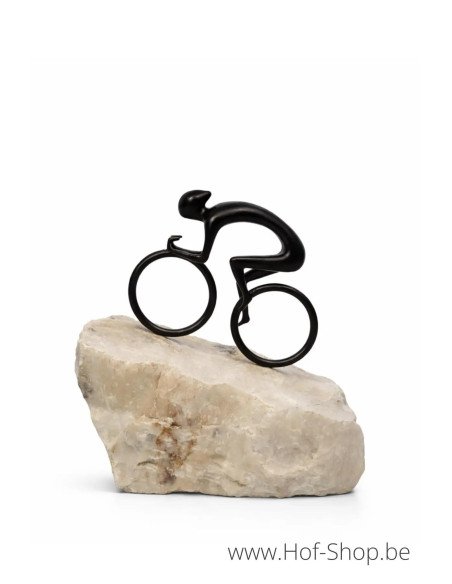 Pedal to the top - statue en bronze (BS1561B)