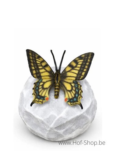 Wings in bronze papillon machaon - statue en bronze (BS1547C)