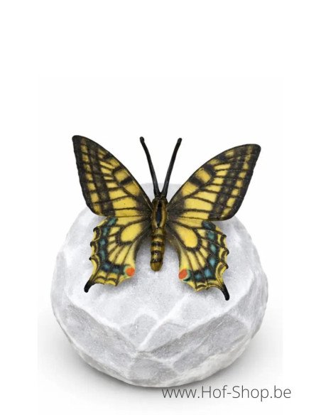 Wings in bronze papillon machaon - statue en bronze (BS1547C)