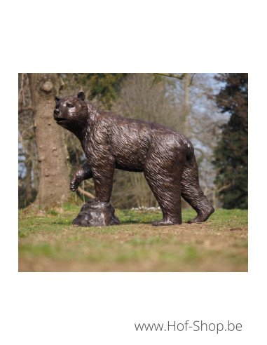 Grote beer - bronzen beeld (B1478-1)