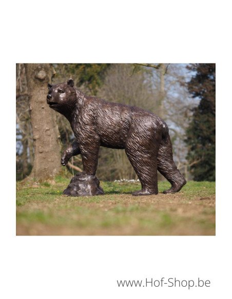 Grote beer - bronzen beeld (B1478-1)