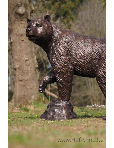Grote beer - bronzen beeld (B1478-1)