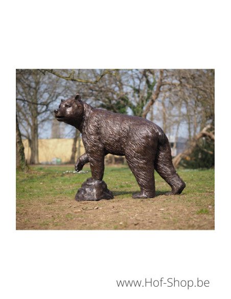 Grote beer - bronzen beeld (B1478-1)