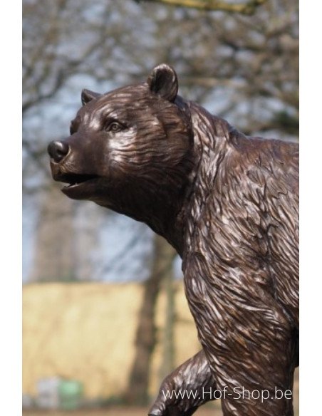 Grote beer - bronzen beeld (B1478-1)
