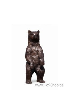 Ourson - sculpture en bronze (B1478-3)