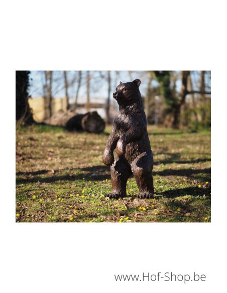 Beren welp - bronzen beeld (B1478-3)