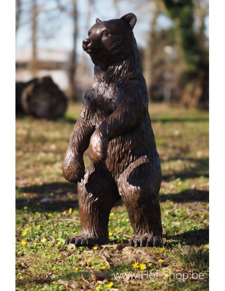 Beren welp - bronzen beeld (B1478-3)