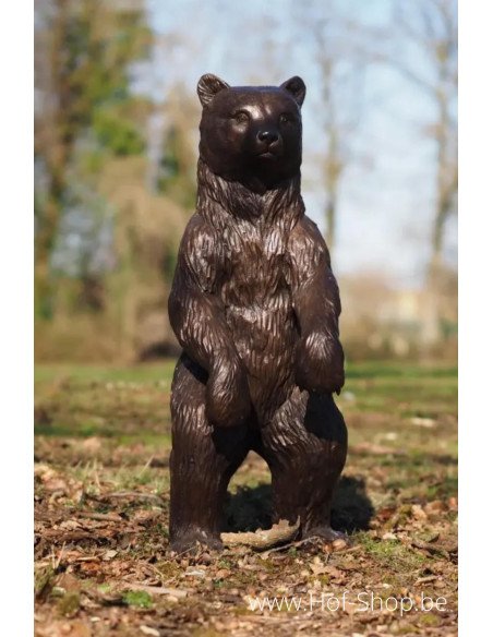 Beren welp - bronzen beeld (B1478-3)