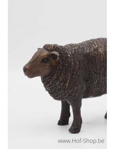 Schaap staand - bronzen beeld (BS1457B)