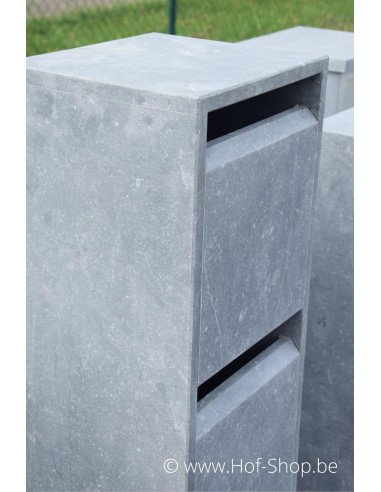 P-Box 2 Box - VR Boîte aux lettres pour immeuble en pierre bleue