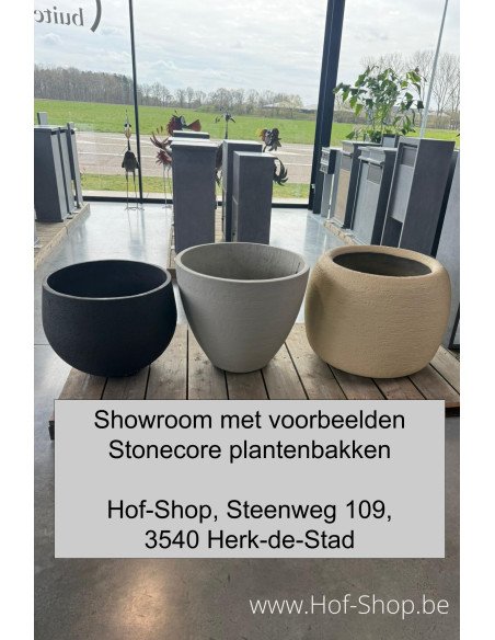Showroom Adezz Stonecore plantenbakken