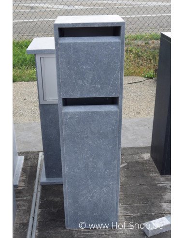 P-Box 2 Box - VR Boîte aux lettres pour immeuble en pierre bleue