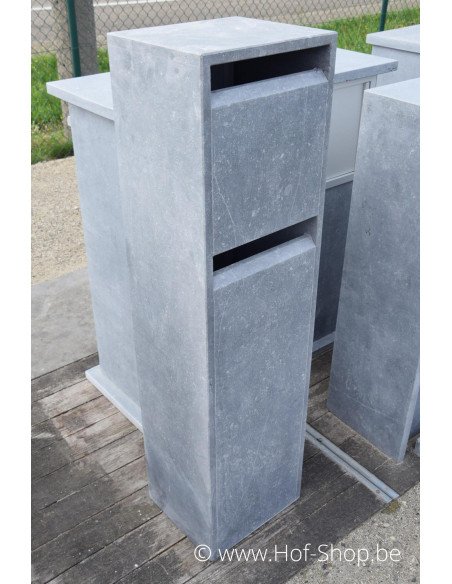 P-Box 2 Box - VR Boîte aux lettres pour immeuble en pierre bleue