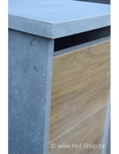 Lhotse Houtlook - brievenbus arduin