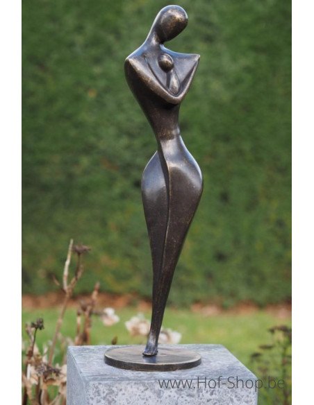 Mère Avec Enfant Moderne - statue en bronze (AN2935BR-BI)