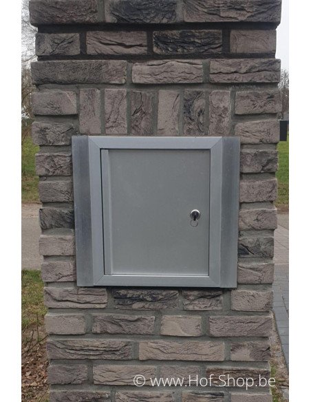 Article retourné Porte de la boîte aux lettres 24 x 34 Small - porte de la boîte aux lettres aluminium