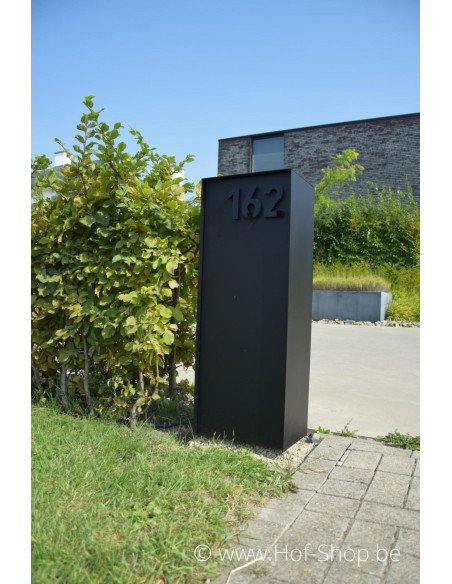 SHOWMODEL Dropbox Small RAL 9005 Back Door - eSafe boîte à colis aluminium