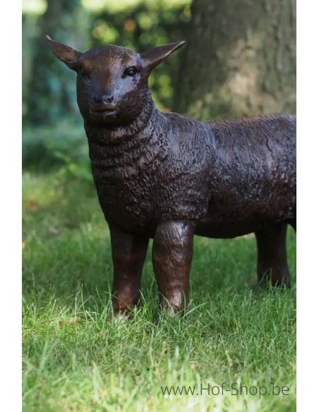 Agneau - statue en bronze (B73017)
