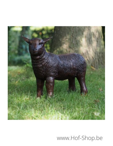 Agneau - statue en bronze (B73017)