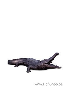 Alligator (fontein) - bronzen beeld (B1184)