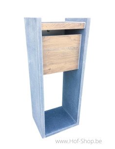 Madrid Houtlook - brievenbus arduin