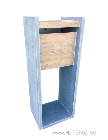 Madrid Houtlook - brievenbus arduin