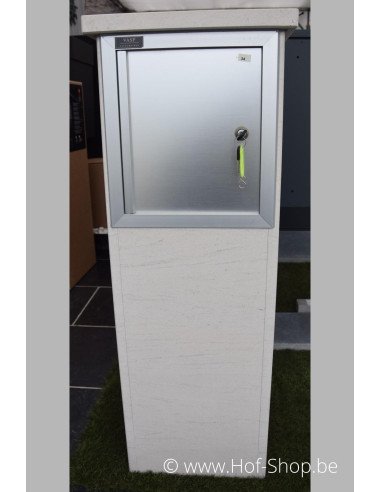 Palma White - brievenbus Franse witsteen