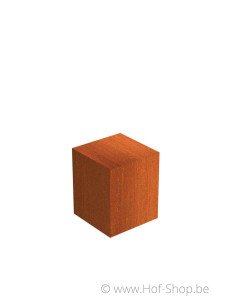Sokkel Pedestal 50x50x60 - zuil in cortenstaal
