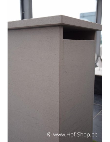 Palma White - brievenbus Franse witsteen