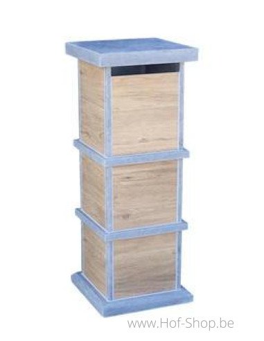 Pamplona Houtlook - brievenbus arduin