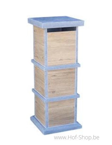 Pamplona Houtlook - brievenbus arduin