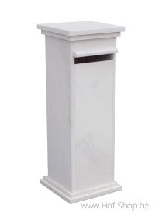 Sevilla White - brievenbus Franse witsteen