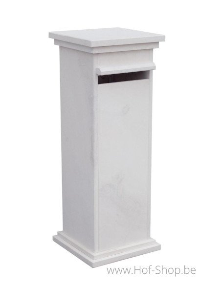 Sevilla White - brievenbus Franse witsteen