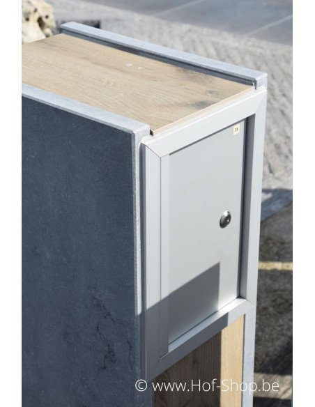 Model E Houtlook - brievenbus arduin