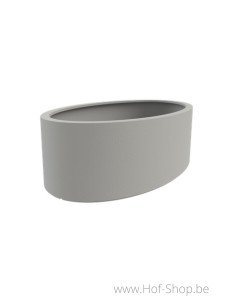 Ellipse 200 x 120 x 60 cm - Jardinière Adezz en aluminium